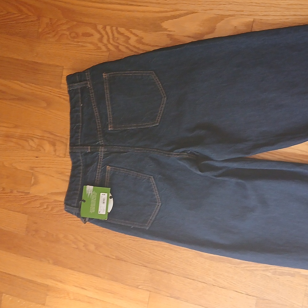 NWT Kate Spade Cropped Dark Rinse Boyfriend Jeans ♤ Size 4 - Picture 11 of 14